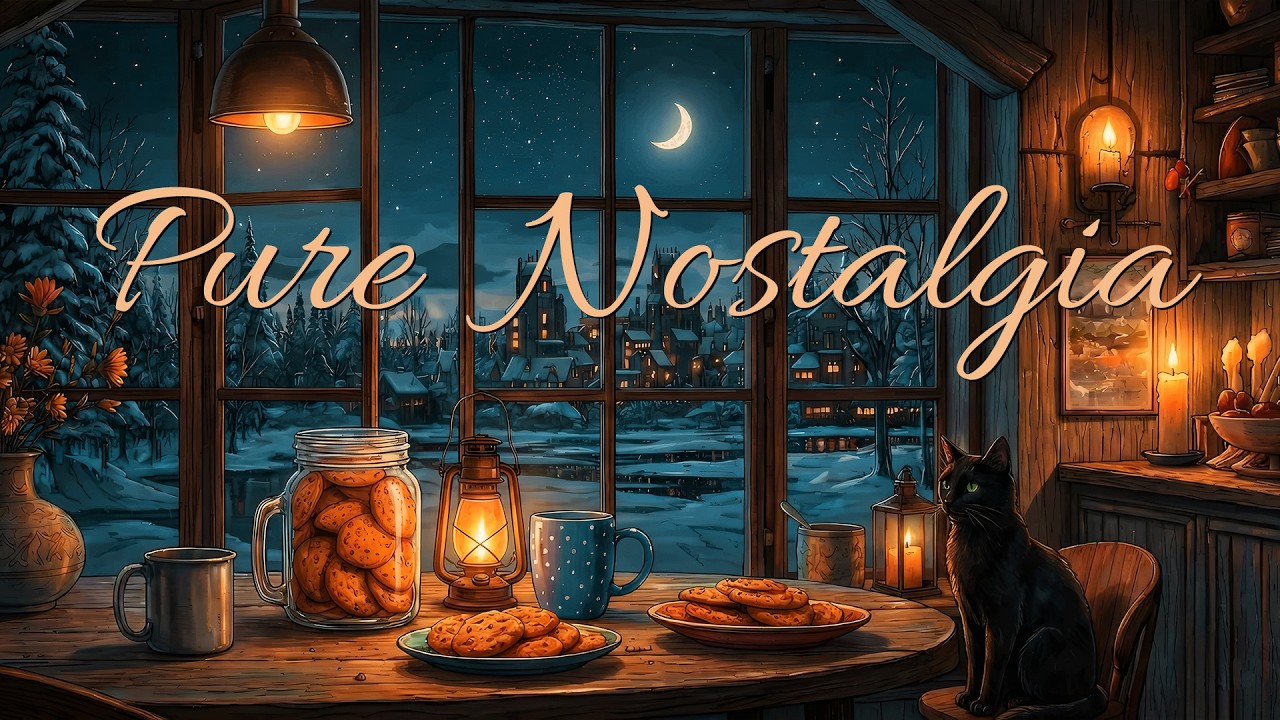 Nostalgic Winter Evening 🌙 Relaxing 1930s Instrumental Oldies