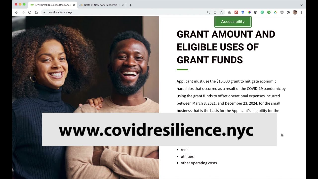 New grant: Apply for the NYC Small Business Resilience Grant