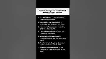 Top IT Skills to Get Your First Job 💻🔥 | No Coding Degree Needed | Learn & Start Your Tech Career 🚀
