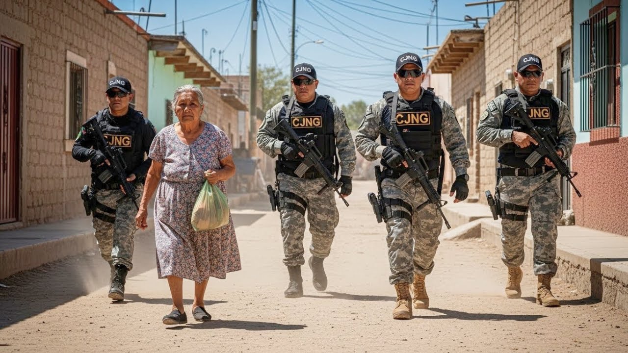 El CJNG Siguió A Una Señora Hasta Su Casa Para Robarle… Pero No Sabían Que Era La Madre De El Chapo.
