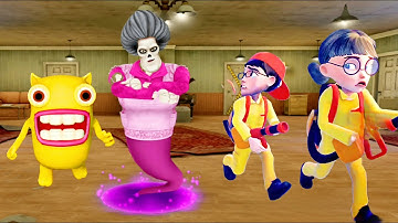 Ghost Teacher Break And Loot | New Scary Teacher Game