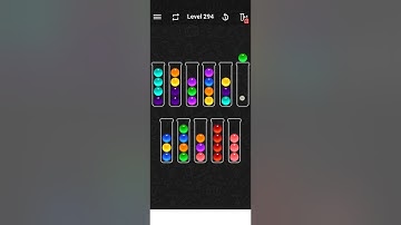 colour sort level 293 walkthrough solution 🥳