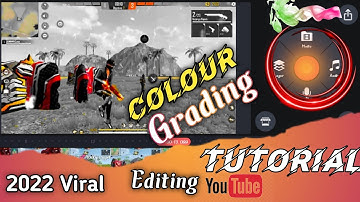 free fire Colour Grading in kinemaster | How to free fire status Colour Grading | ff colour Grading