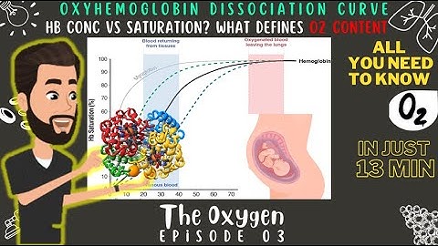 OxyHemoglobin Dissociation Curve: Basics & Clinical Application in O2 Content : THE OXYGEN: Ep 03
