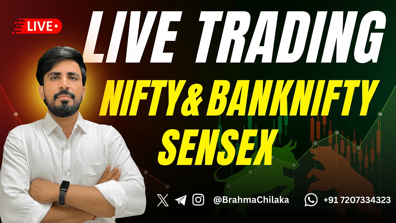 🔴 Live మార్కెట్ 4th March Options ట్రేడింగ్ Friday Nifty BankNifty Sensex & Crypto