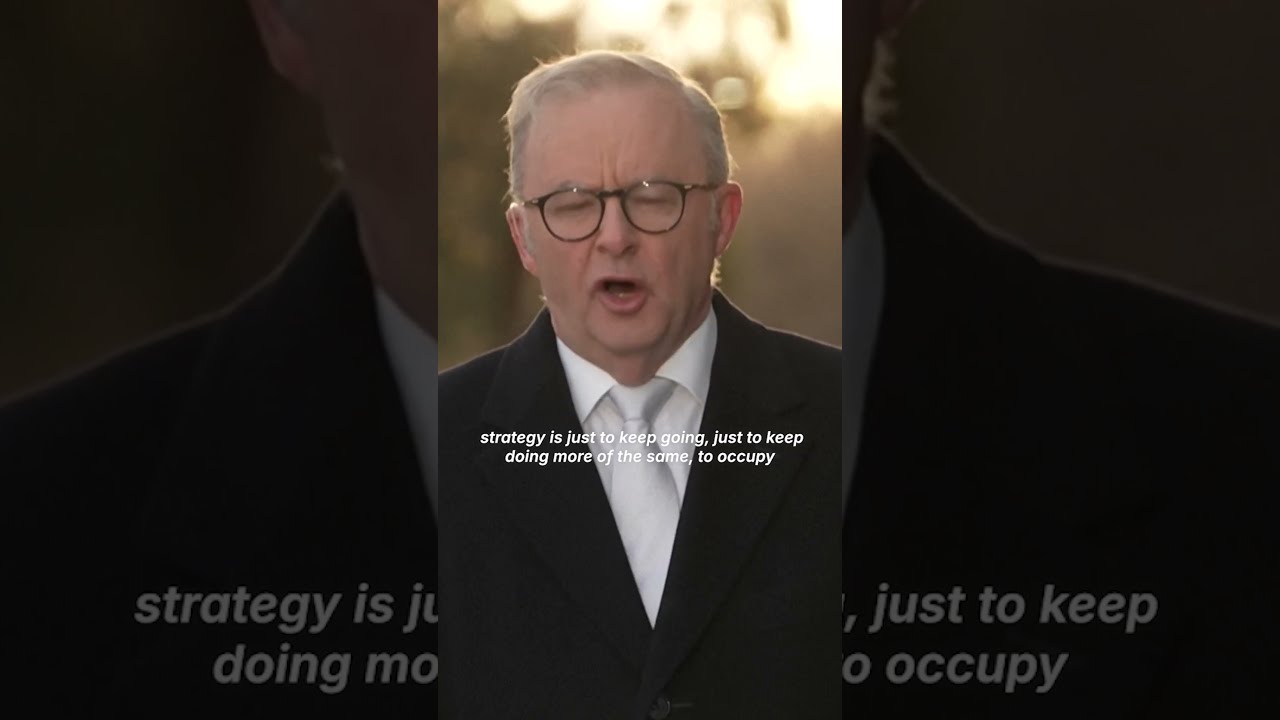 Netanyahu In Denial Over Gaza Australia S Albanese Says
