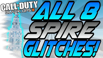 *NEW* ALL 8 SPIRE Glitches! - Wallbreaches, High Ledges (BO3 Eclipse DLC Glitch)