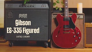 Gibson ES-335 Figured in Sixties Cherry | Milkman Sound Beekeeper Combo Guitar Amp