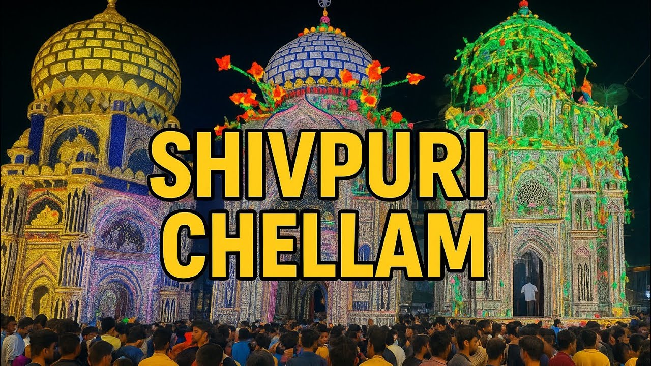 Shivpuri Chellam 2025|Shivpuri Chellam ke tajiye|शिवपुरी के ताज़िए|#moharram#shivpurichellam#hussain
