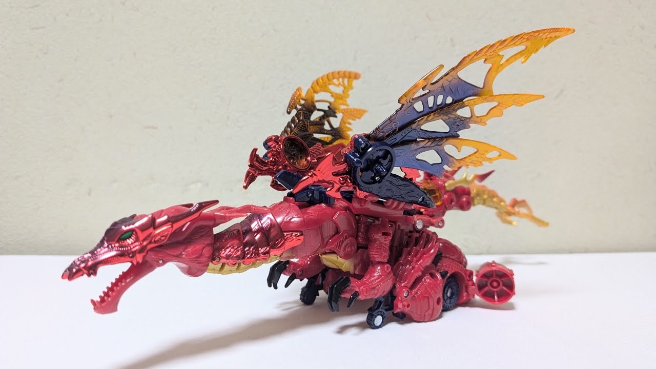 트랜스메탈2 비스트워즈 드래곤 메가트론 가지고 놀자~☆★Megatron Dragon Transmetals 2 Transformers  Beast Wars 1999 ドラゴンメガトロン