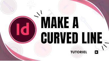 How to Make a Curved Line in InDesign | Easy Guide Using the Pen Tool ✏️➰