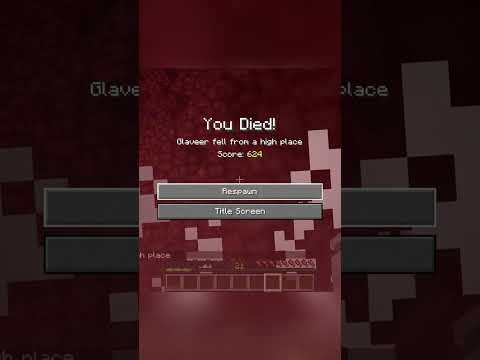 I Died In Minecraft! #minecraft #survival  #shorts  #gaming