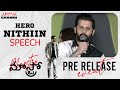 I was fearful of singer Mangli's role in Maestro film, says Nithiin at pre-release event