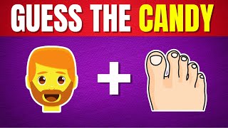 Can You Guess The CANDY by emojis? | 🍬🍭 Emoji Quiz