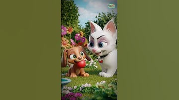 Discover the Secret Behind the Missing Cat Treats! | Fun 3D Animation Story #shorts #cute #cat