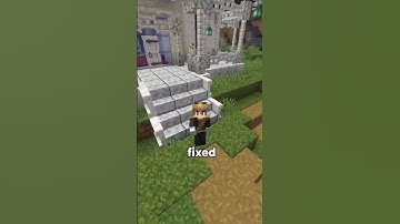 I fixed flight in Minecraft! #minecraft #minecraftshorts #shorts