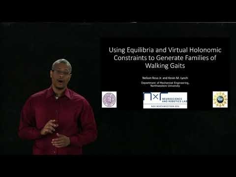 Using Equilibria and Virtual Holonomic Constraints to Generate Families of Walking Gaits
