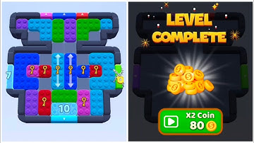 Color block jam Level 498 Walkthrough Solution 