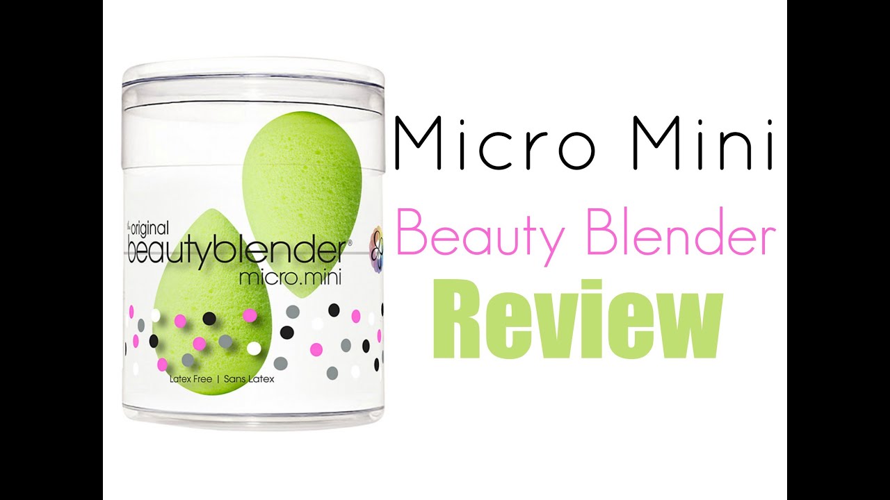 Micro Mini Beauty Blender Review YouTube