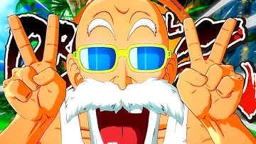 Master Roshi Midscreen ToD DBFZ