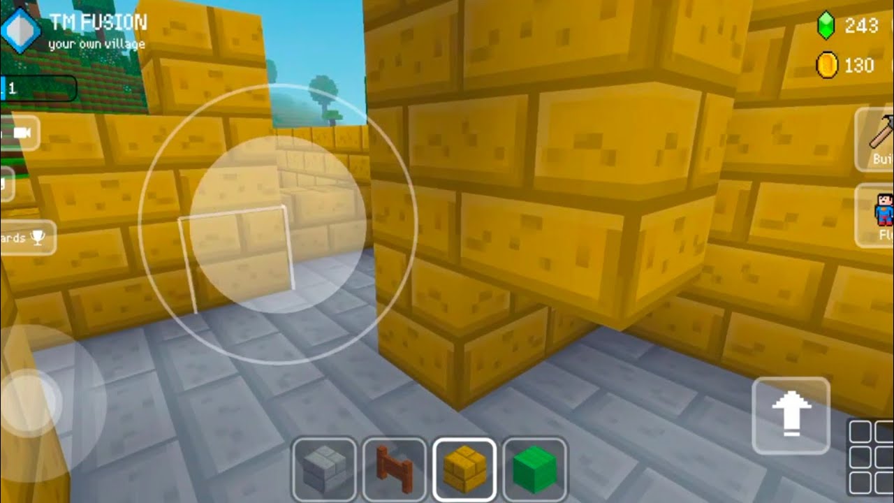 BLOCK CRAFT HOUSE MAKING GREAT ANDROID GAMEPLAY