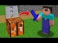 Minecraft NOOB vs PRO: HOW NOOB CRAFT WATER SWORD ON LAVA CRAFTING TABLE? Challenge 100% trolling