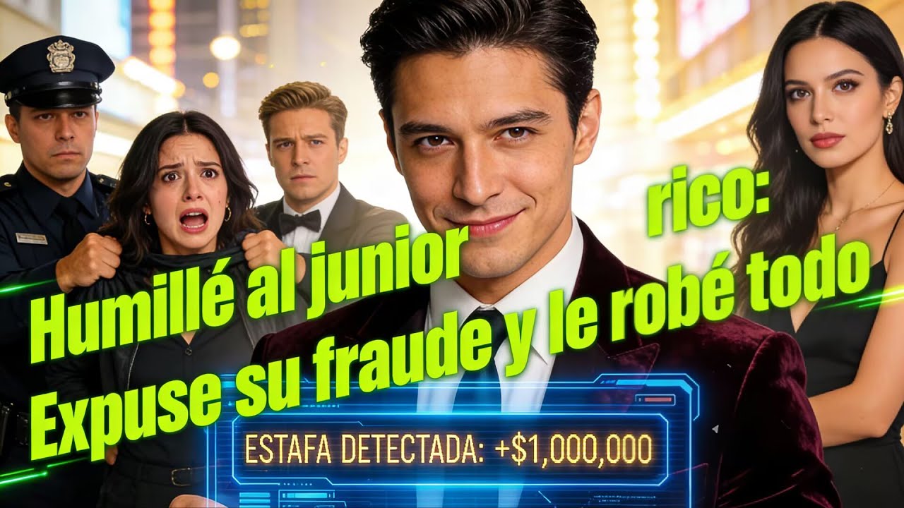 Humillé al junior rico: Expuse su fraude y le robé todo.