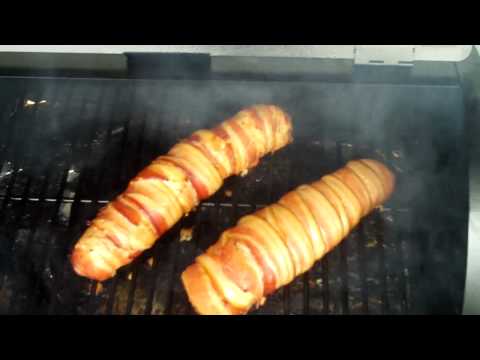 Traeger Bacon Wrapped Pork Tenderloin