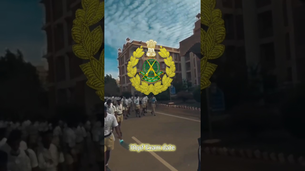 Itbp exam date 2025 📅|