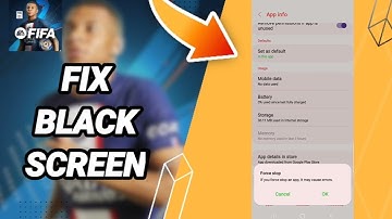 How To Fix Black Screen On FIFA Mobile App