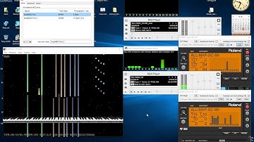 SC-88 32 channel Myth demo song on SC-VA