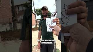 Homeless Man Recycling Gets Surprised With Money Gift #kindness #trending  #randomactsofkindness