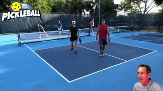 Pickleball Mar 28 Mike Patrick vs Sarah Brian