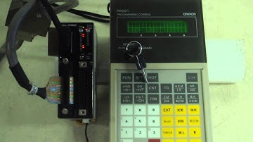 OMRON CPM2C-20CDTC-D Programmable controller SYSMAC CPM2C series CPU unit　動作確認