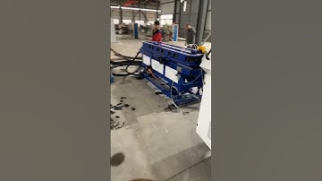 high speed single wall corrugated pipe machine