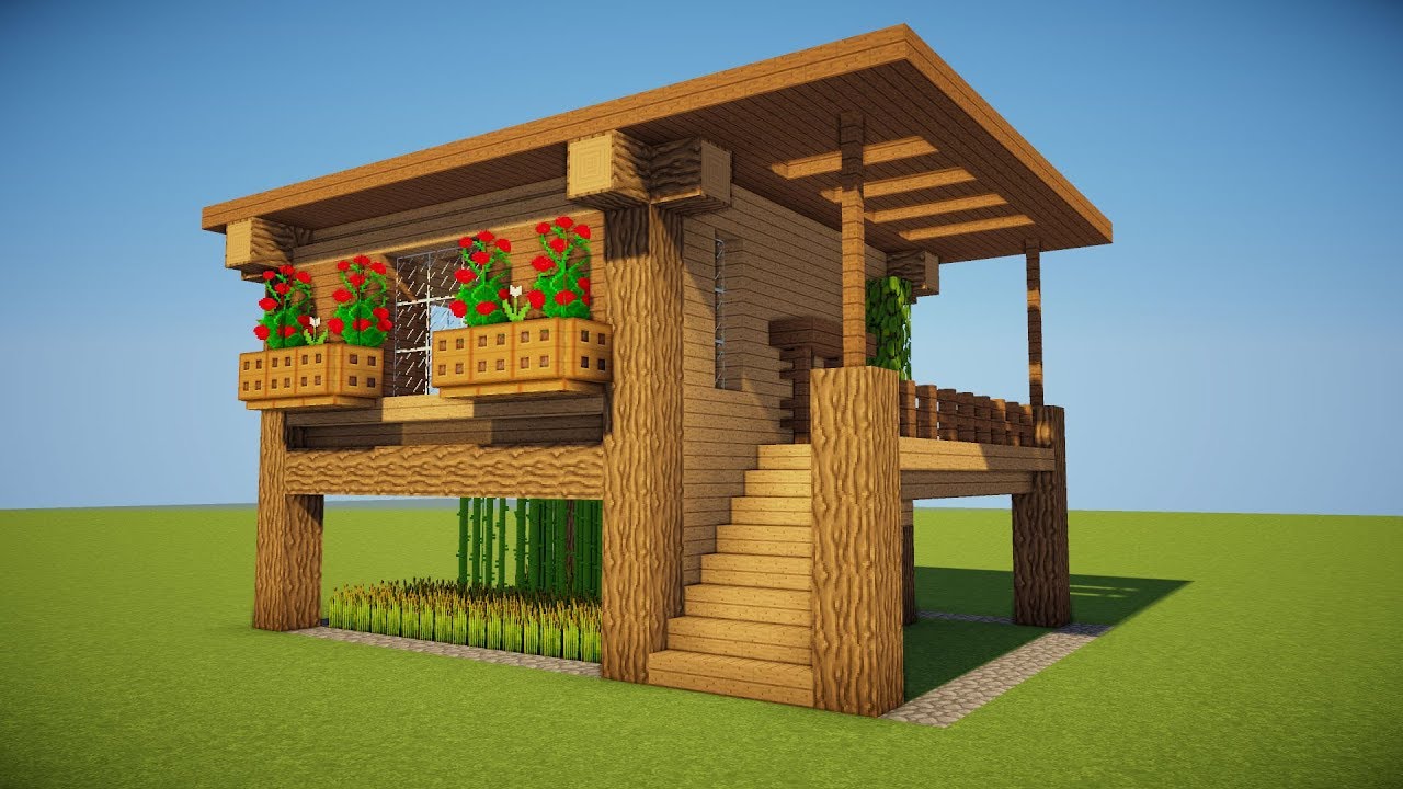 NEXT LEVEL SURVIVAL How To Build A SURVIVAL HOUSE In Minecraft YouTube