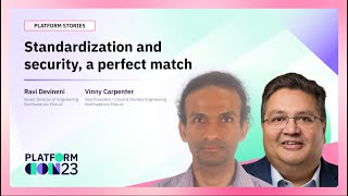Standardization and security, a perfect match | PlatformCon 2023