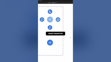 Create an action menu with smart animate in Figma. #Shorts #Figma #figmadesign