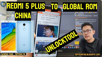 Redmi 5 Plus Global Unlock Tool