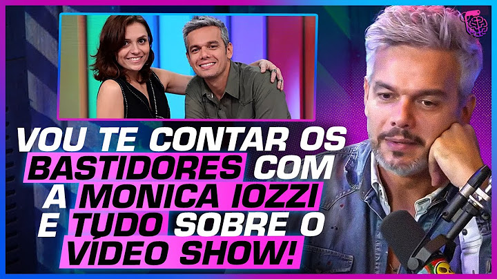 VOCÊ VAI QUERER RELEMBRAR MOMENTOS MARCANTES DESTE VÍDEO SHOW com OTAVIANO COSTA e MONICA IOZZI!