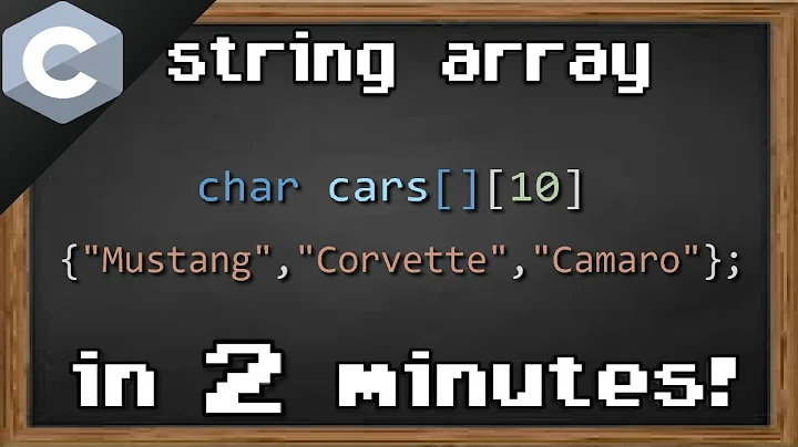 C array of strings🧵