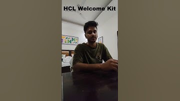 HCL Onboarding Kit #hcl #hcltech #minivlog #hcljobs #corporate #corporatelife #vlog