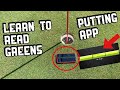 Putting app review  aim point system