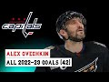 Alex ovechkin 8 all 42 goals of the 202223 nhl season