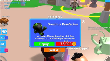 Unboxing Omega Hat Crates in Mining Simulator!