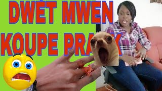 [BEL PRANK].DWET MWEN KOUPE SA BYEN KOMANSE MEN LI FINI MAL