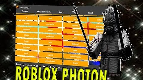 ✔️ [LUA EXE.] ✔️ NEW ROBLOX EXPLOIT - PHOTON TRIAL (WORKING) LUA & LUA C EXECUTOR w/ QUICK CMDS ✔️