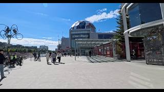 Walk from Science World to False Creek in Vancouver (4K)