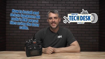 How to install and delete Spektrum NX radio