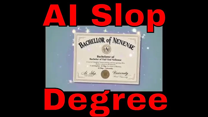 AI SLOP Ep 1 How to make AI SLOP
